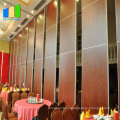 Hot sale movable dividing folding door sliding dividers melamine wooden partition price for conference center